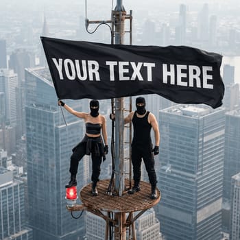 Skyline Banner — Trending AI template