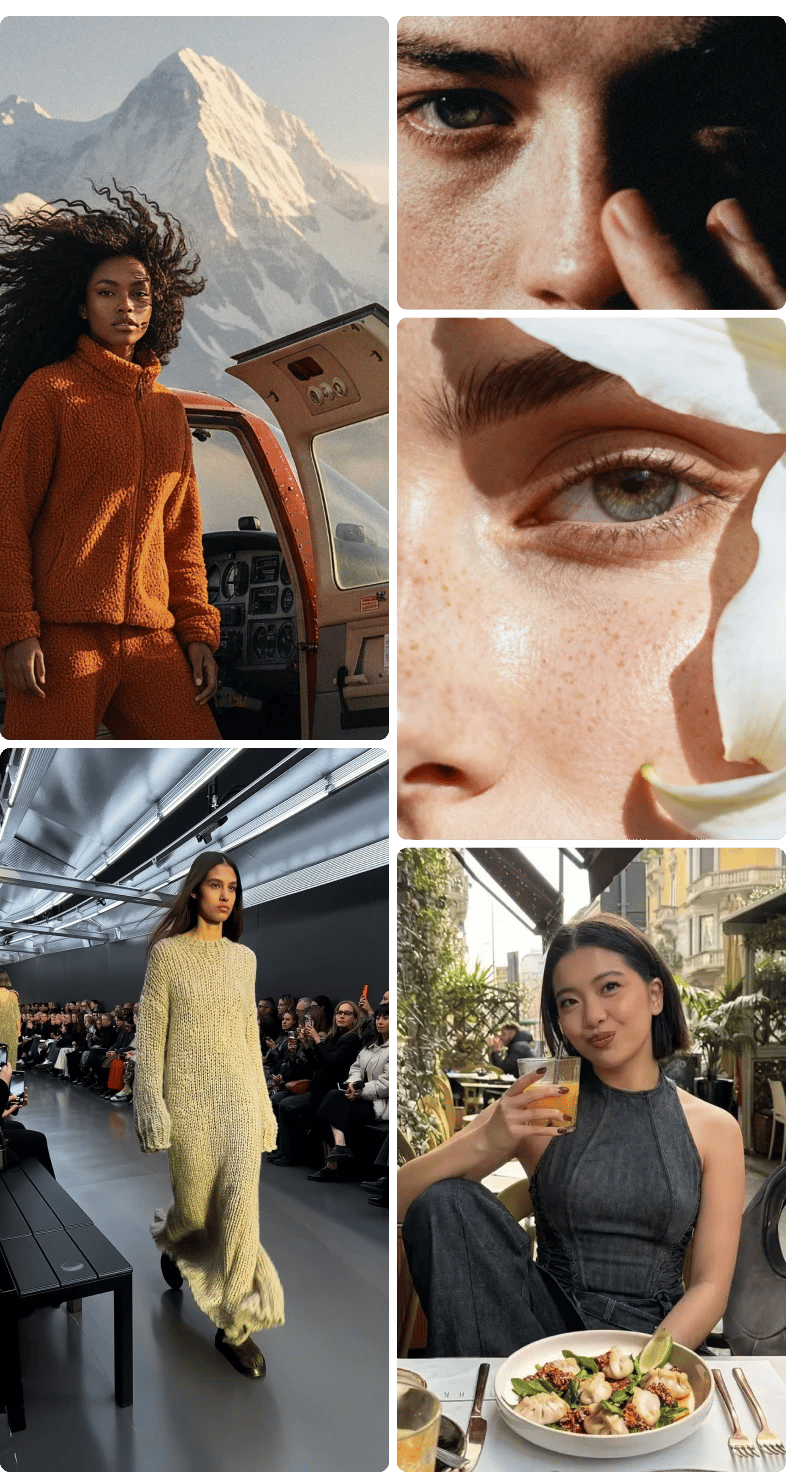 Gallery of AI generated images
