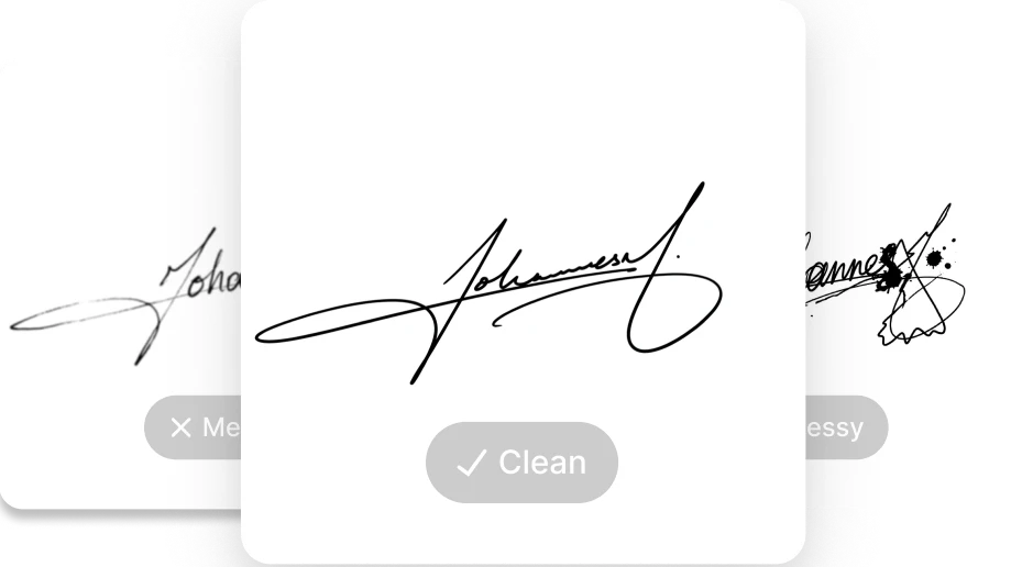 Clients judge your signature. They just don't tell you.